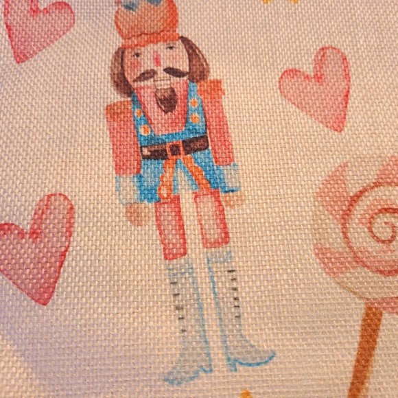 Nutcracker Table Runner Xmas Party Christmas Decor Holiday Decorative Cloth 72" - Picture 11 of 15